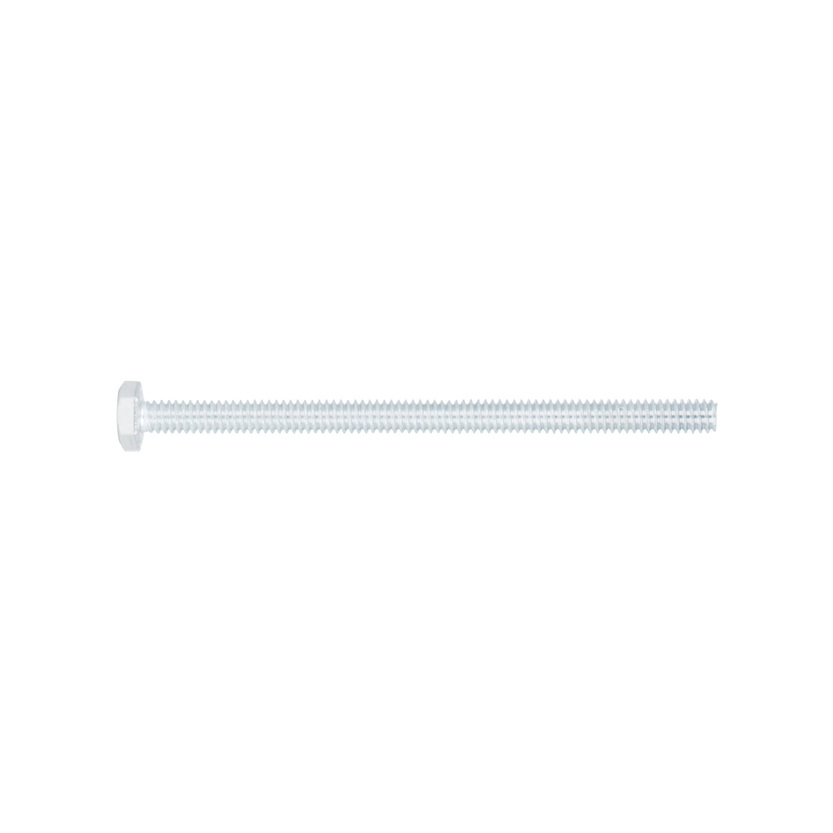 Tornillo acero galvanizado tipo máquina, 1/4X4", 30 pzas