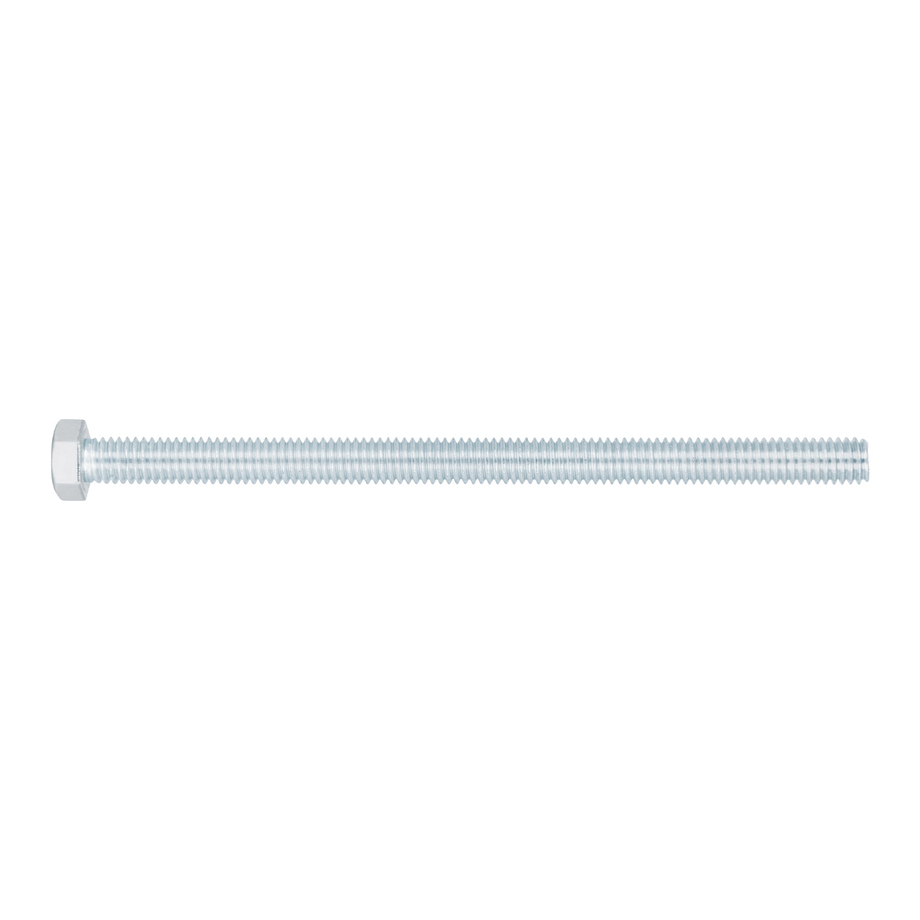 Tornillo acero galvanizado tipo máquina, 3/8X6", 15 pzas