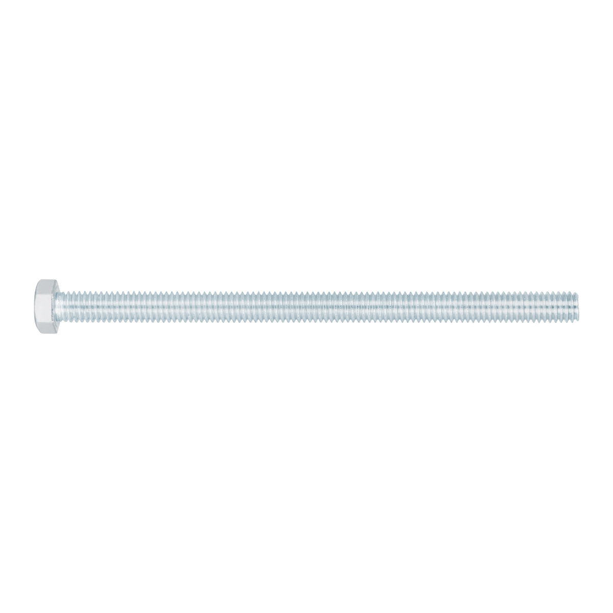 Tornillo acero galvanizado tipo máquina, 3/8X6", 15 pzas