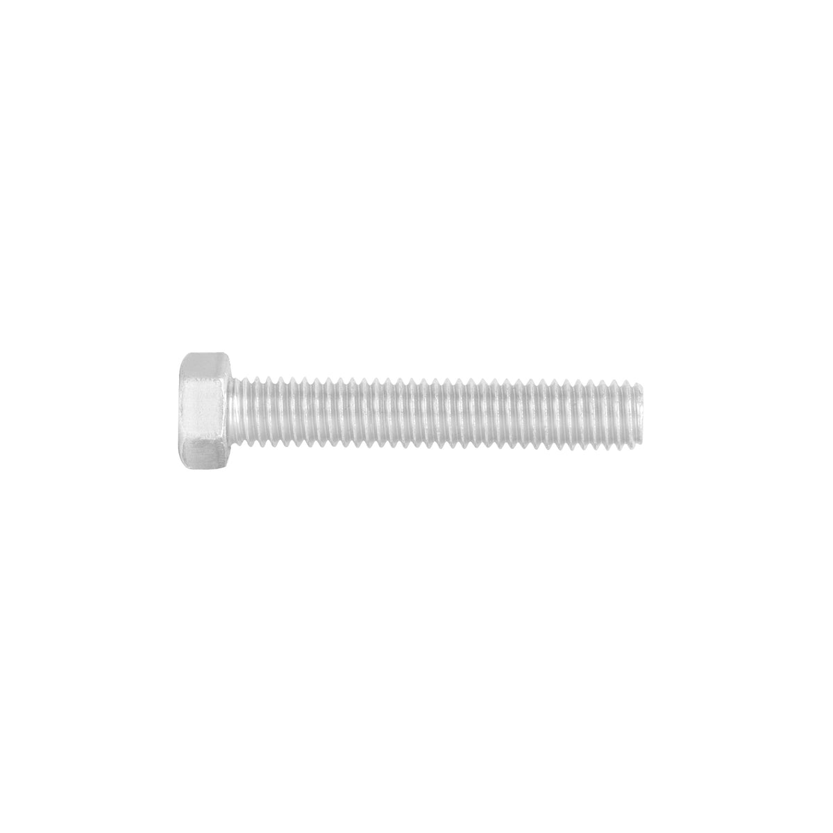 Tornillo acero galvanizado tipo máquina 7/16x2 1/2",30 pzas