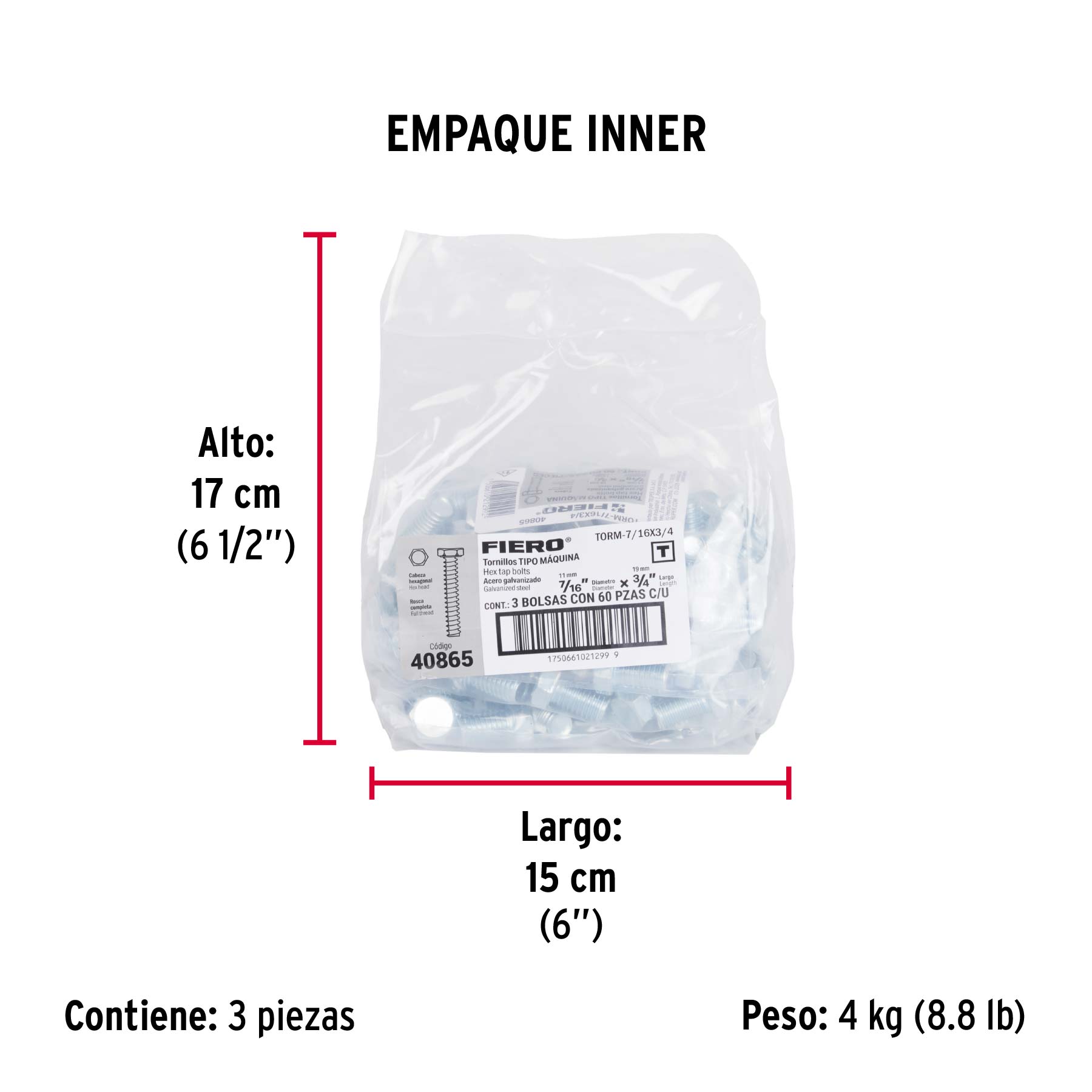 truper:TORM-7-16X3-4+EI1
