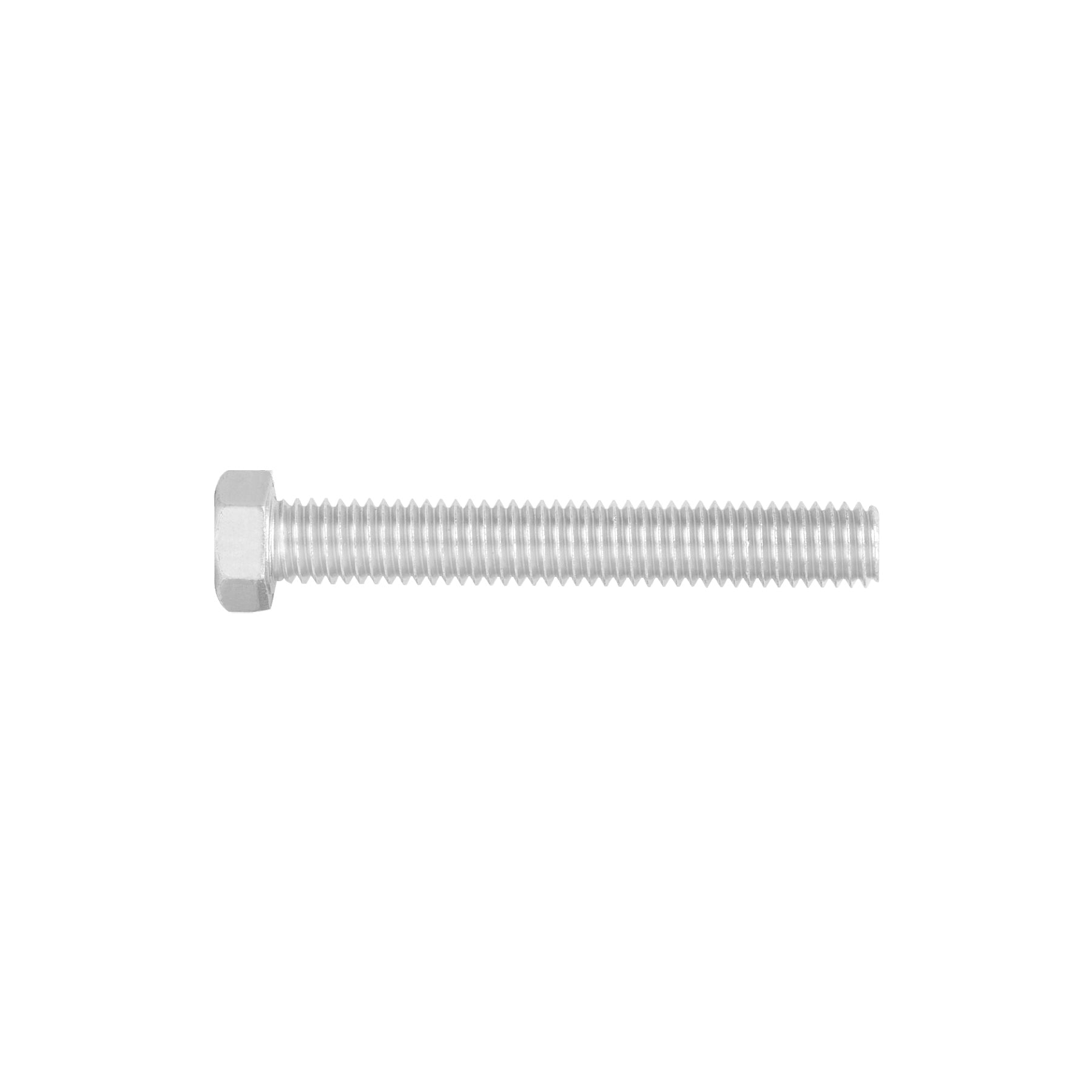 Tornillo acero galvanizado tipo máquina 7/16x3", 30 pzas