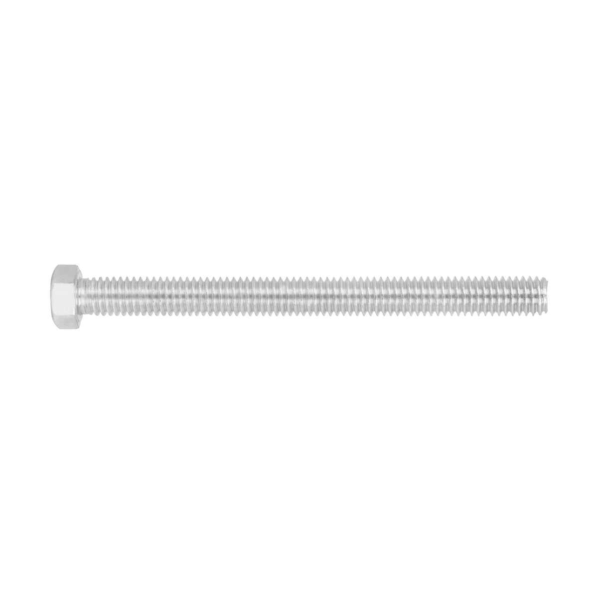 Tornillo acero galvanizado tipo máquina, 7/16X5", 10 pzas