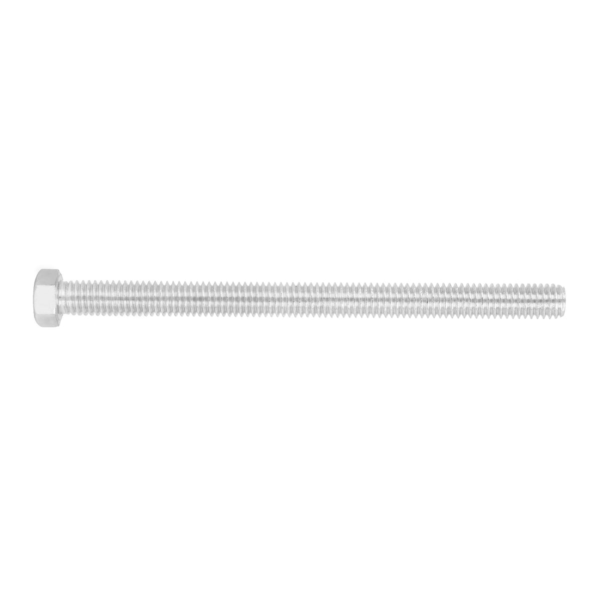 Tornillo acero galvanizado tipo máquina, 7/16X6", 10 pzas