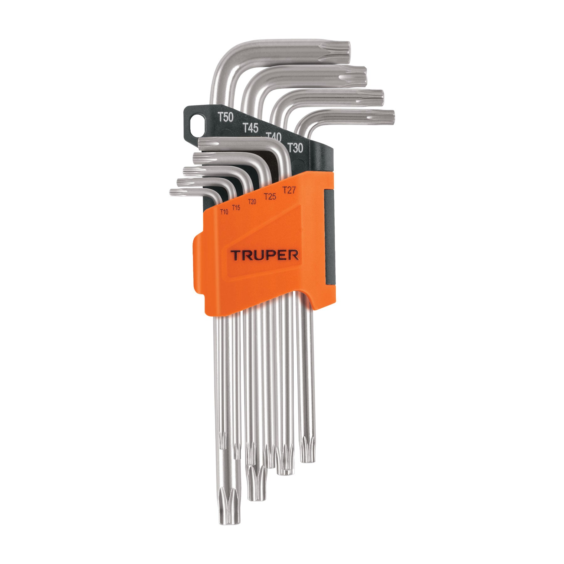 Juego de 9 llaves allen tipo torx, largas