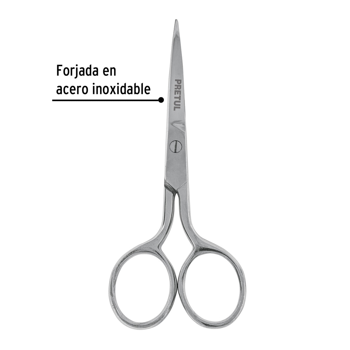 Tijera para bordar 4", pretul