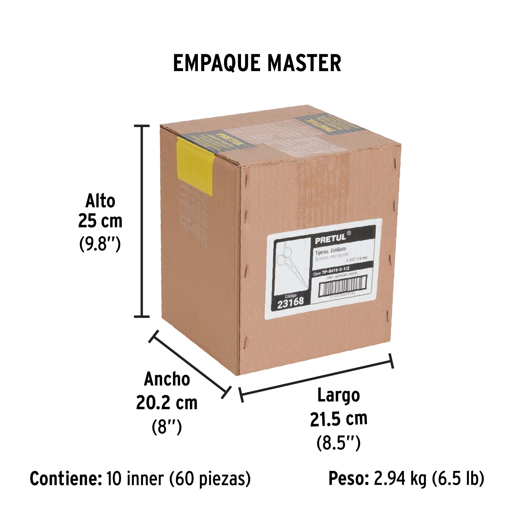 Tijera para estilista con gancho, 5-1/2", pretul