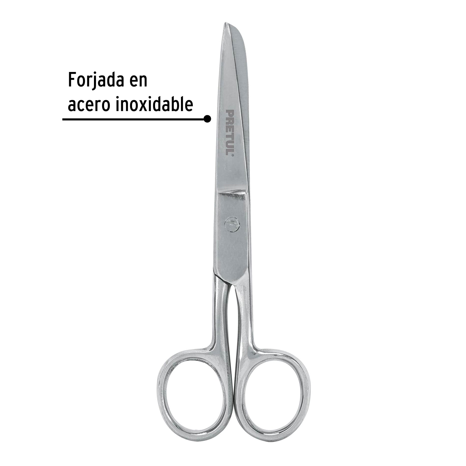 Tijera para costura y oficina 5", Pretul