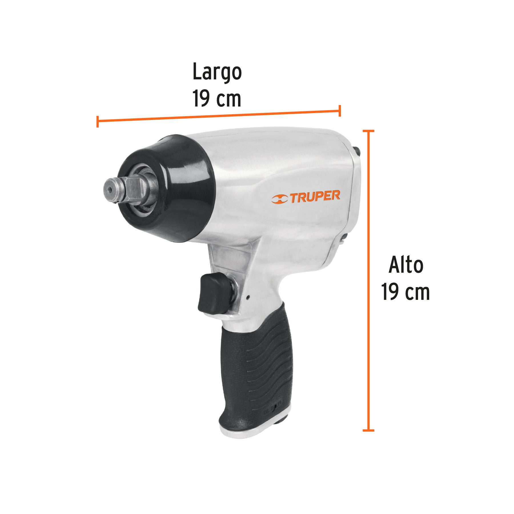 Llave de impacto neumática 1/2"
