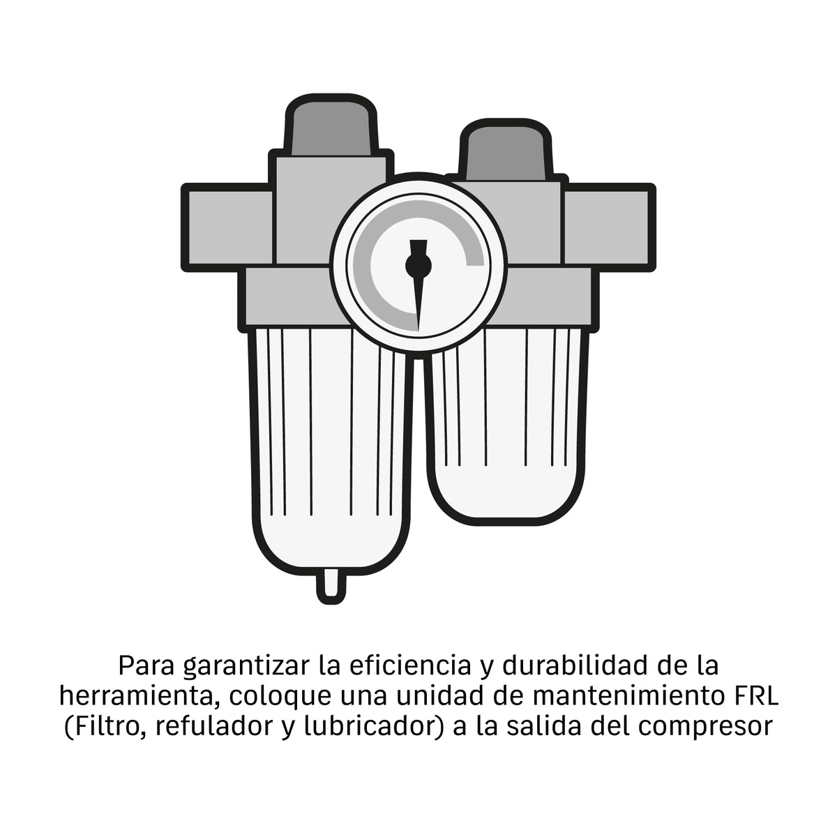 Lijadora orbital neumática industrial 6'