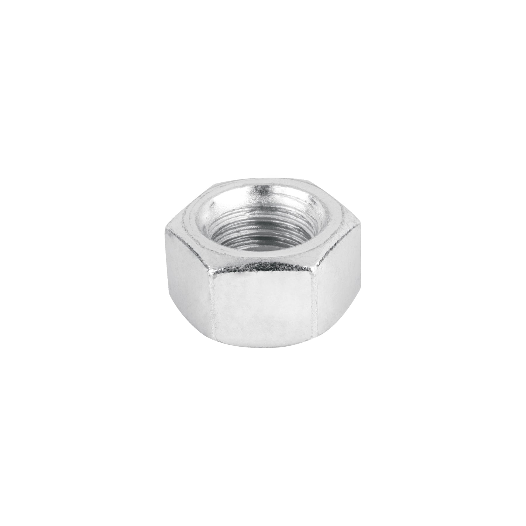 Bolsa con 8 tuercas 7/8' hexagonales de acero galvanizado