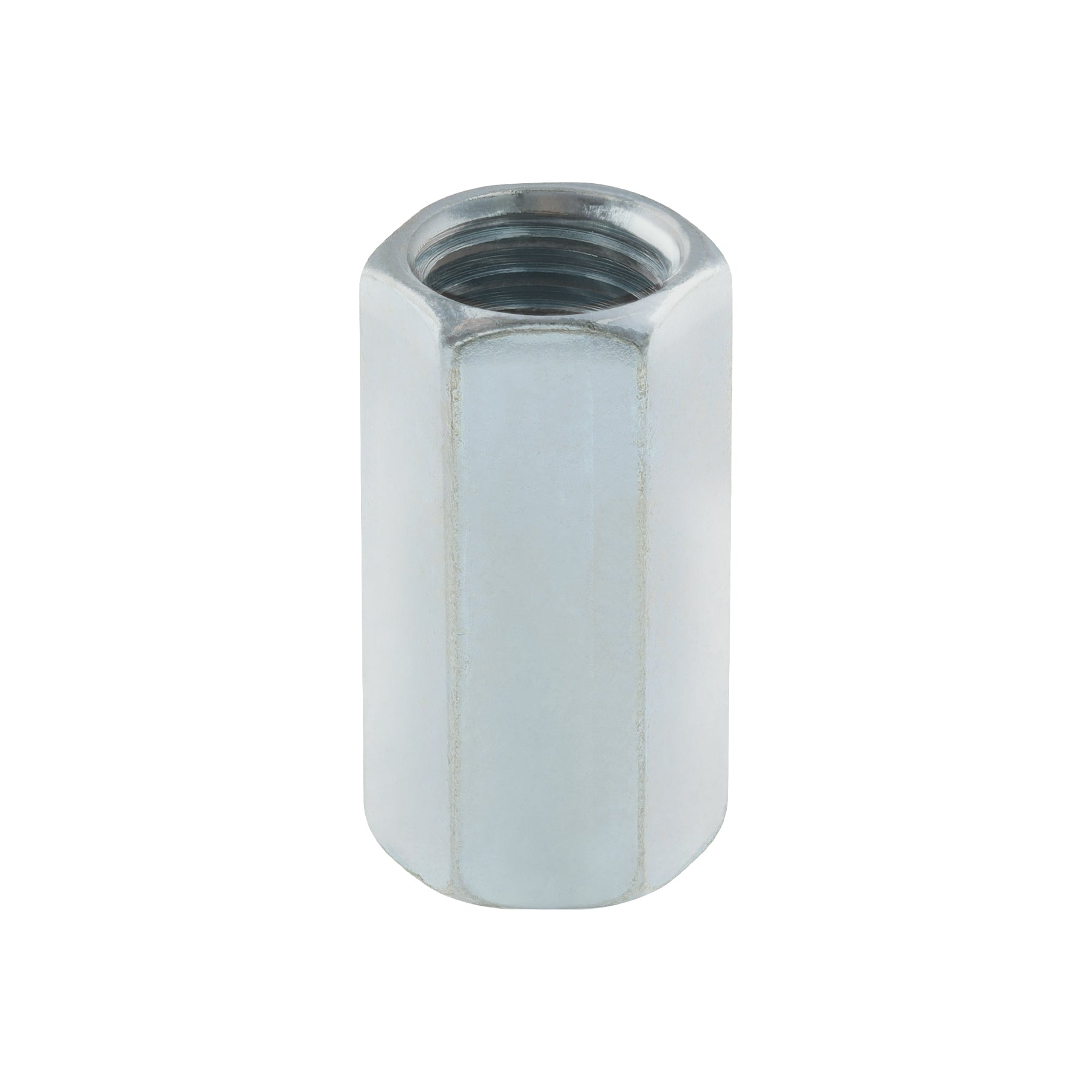 Bolsa con 5 tuercas cople, 1/2' acero galvanizado , FIERO