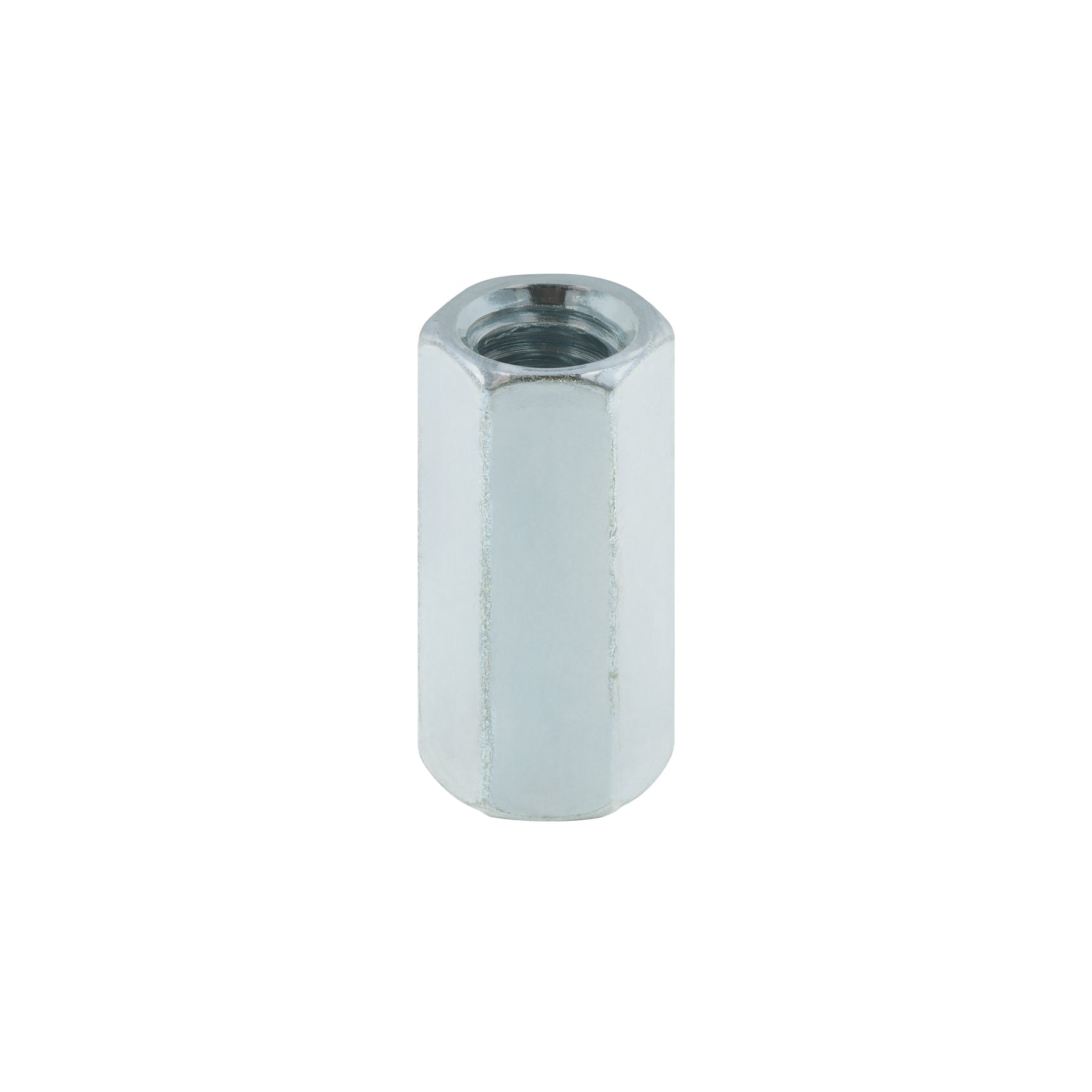 Bolsa con 5 tuercas cople, 1/4' acero galvanizado , FIERO