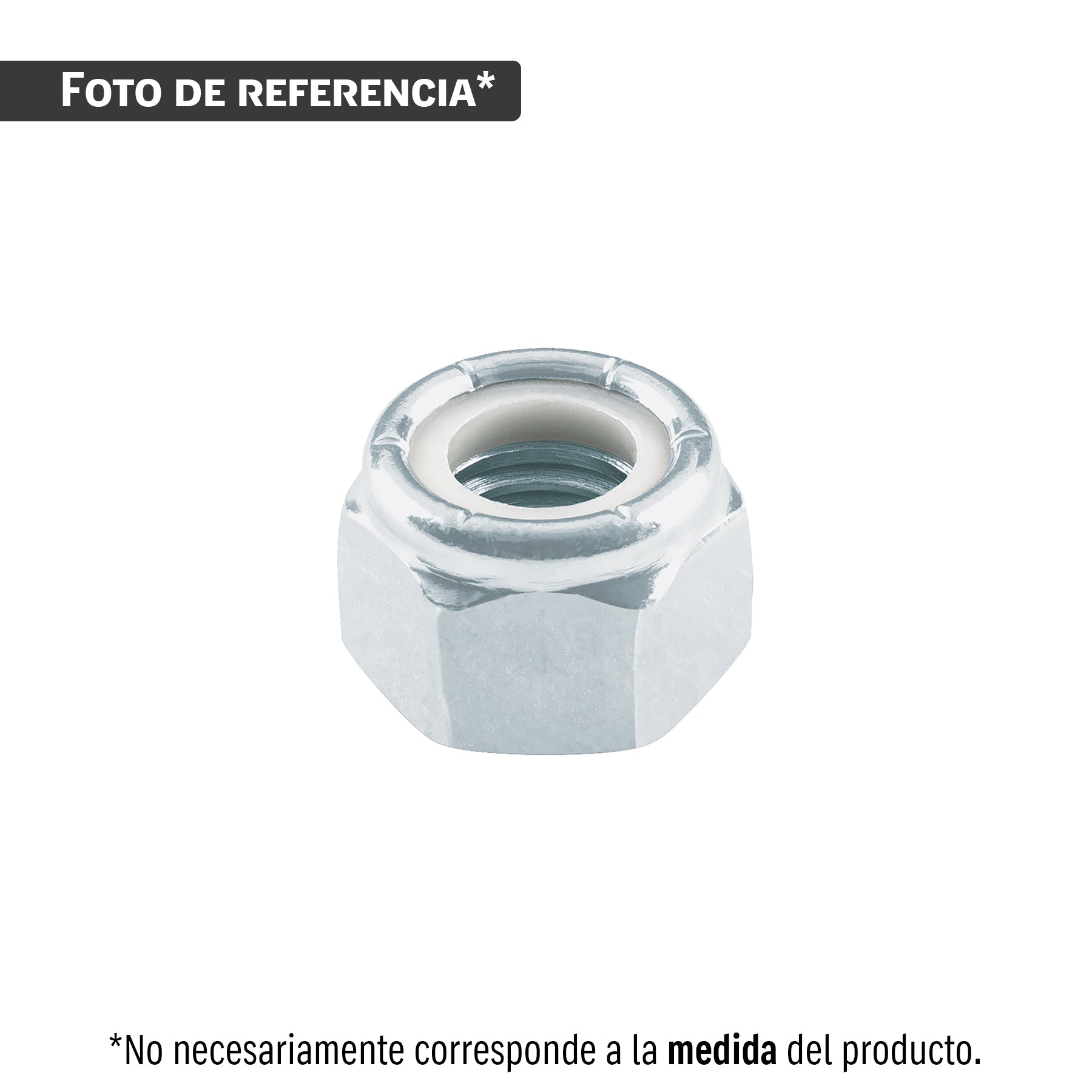 Bolsa con 250 tuercas de seguridad, 1/4' , FIERO