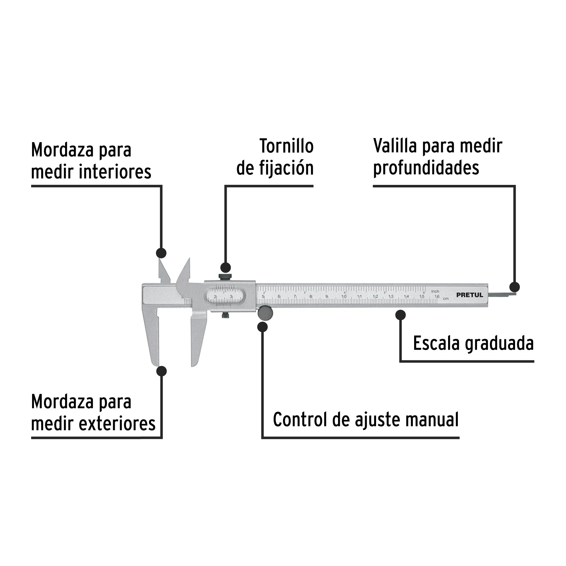 Vernier de 6", pretul