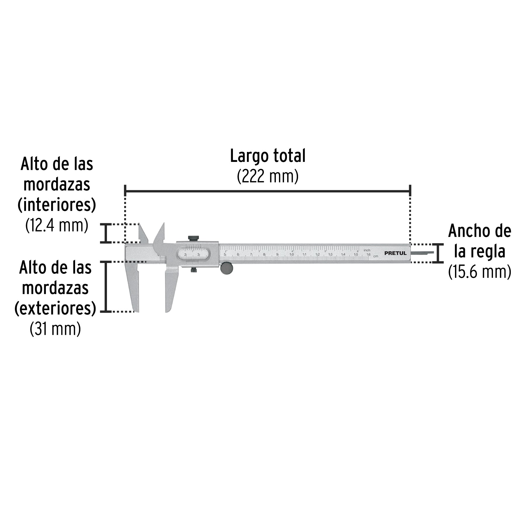Vernier de 6", pretul