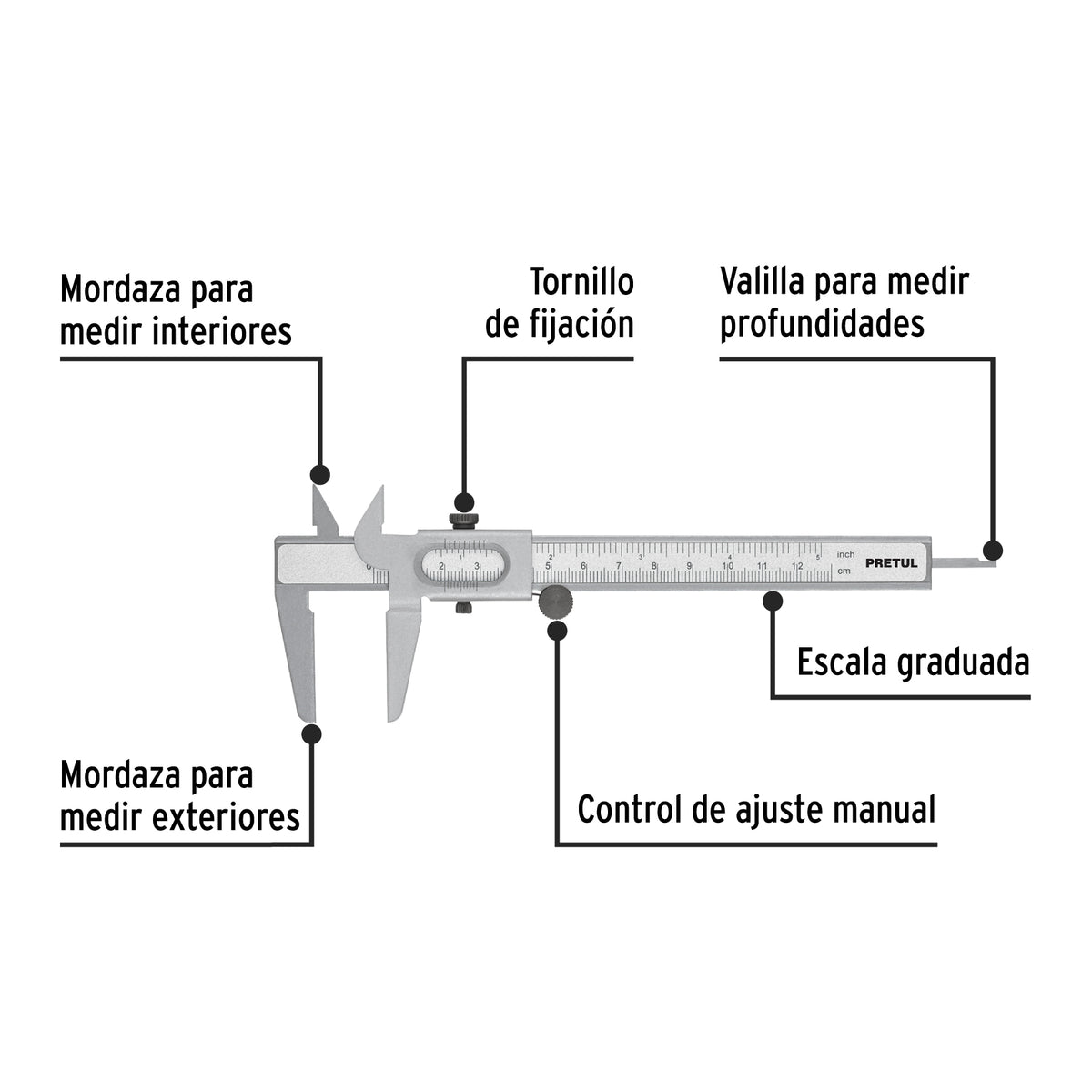 Vernier de 5", pretul