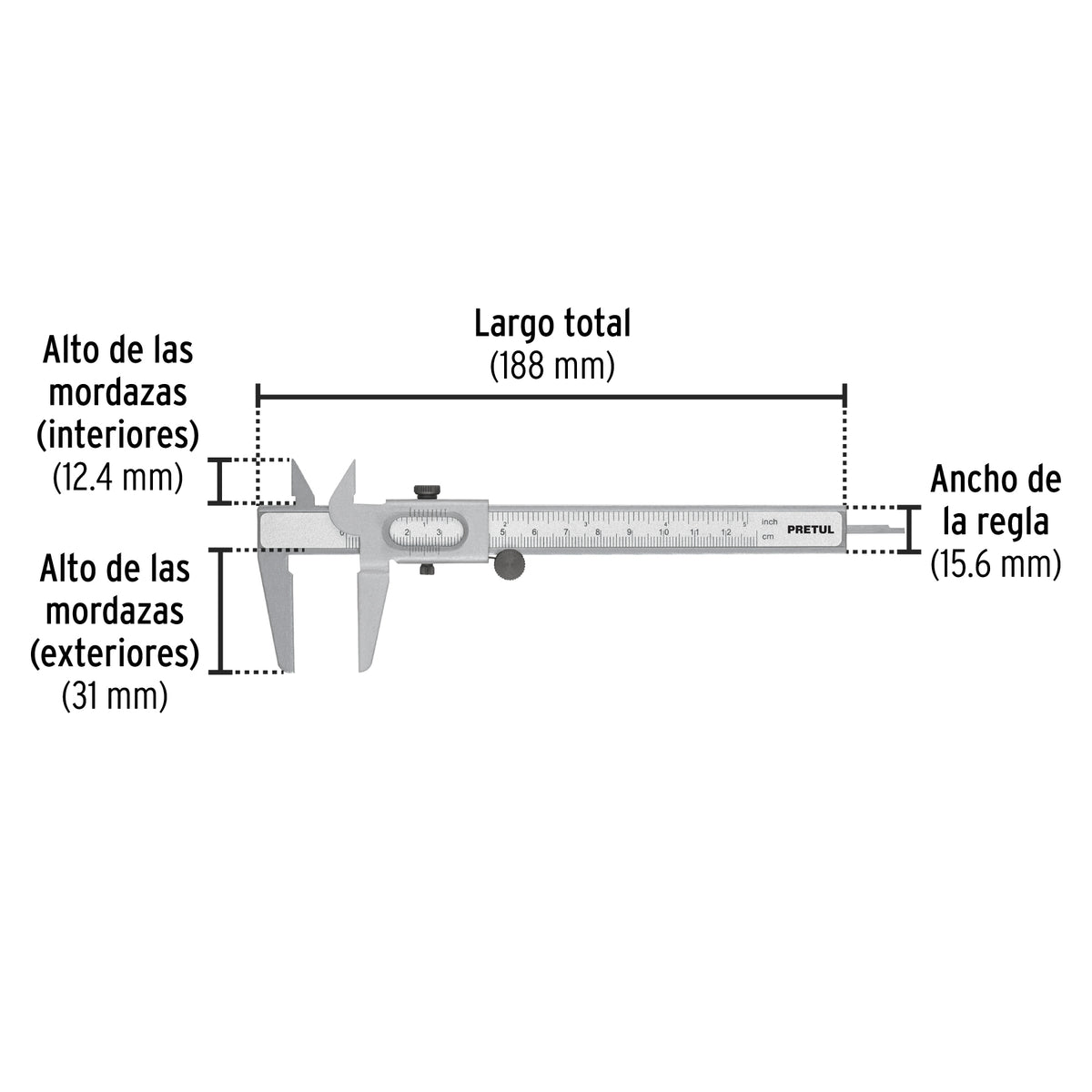 Vernier de 5", pretul