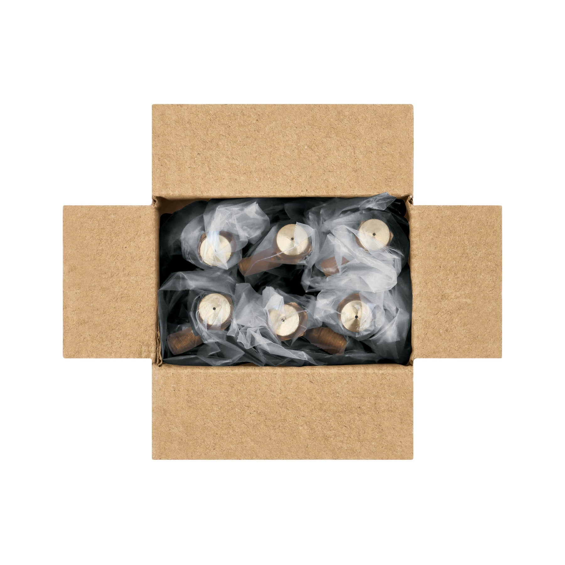 Válvula horizontal con maneral 1/8" para gas LP