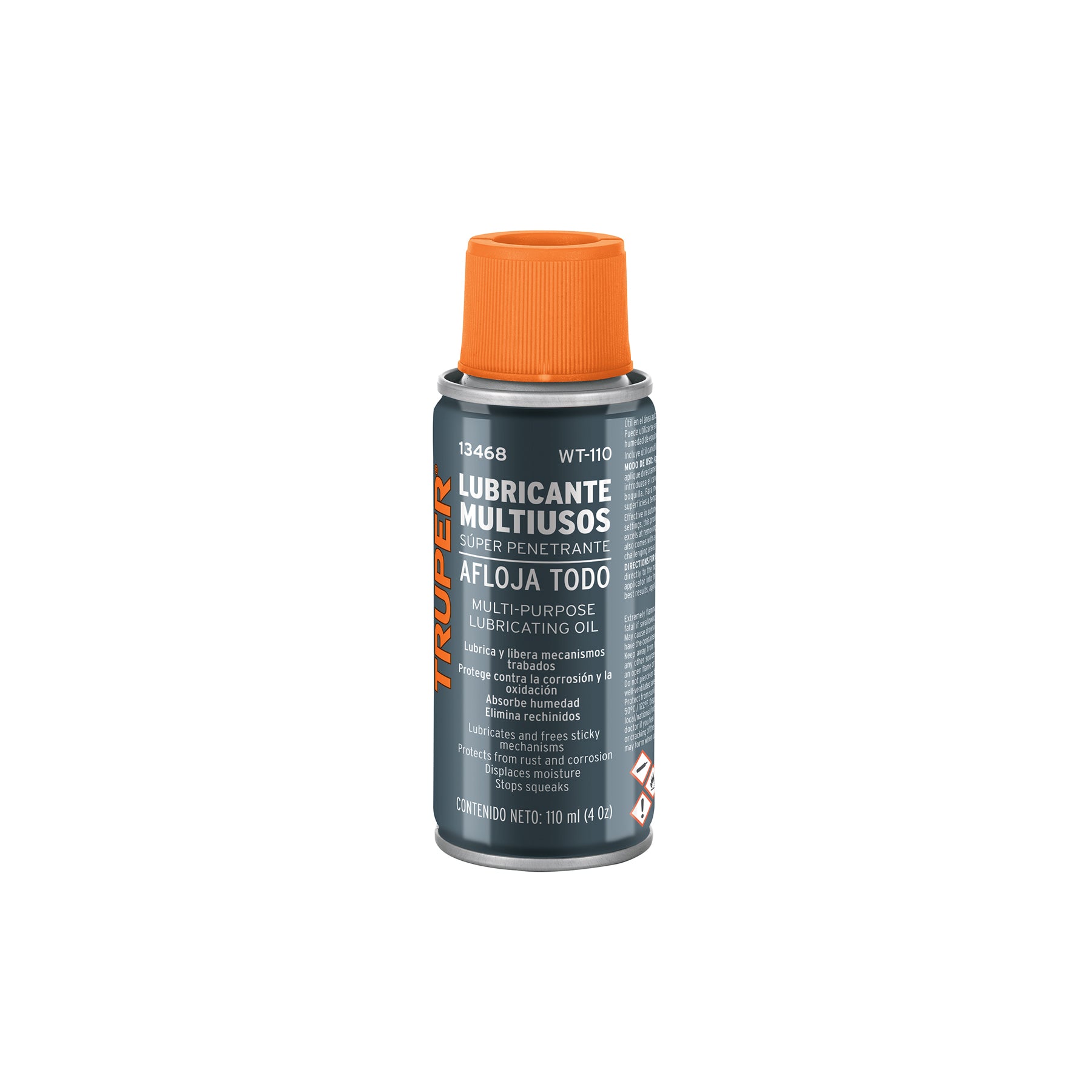 Aceite aflojatodo en aerosol, 110 ml