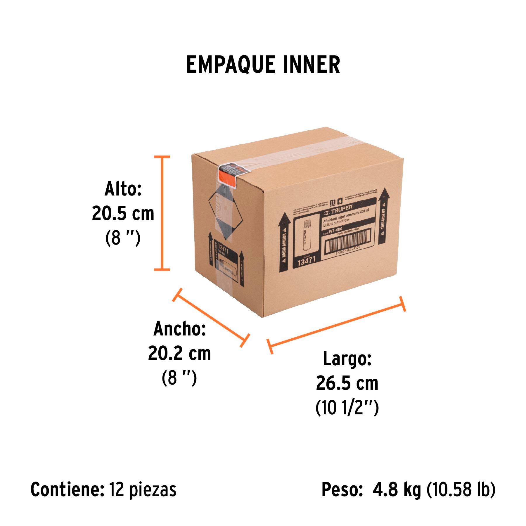 Aceite aflojatodo en aerosol, 400 ml