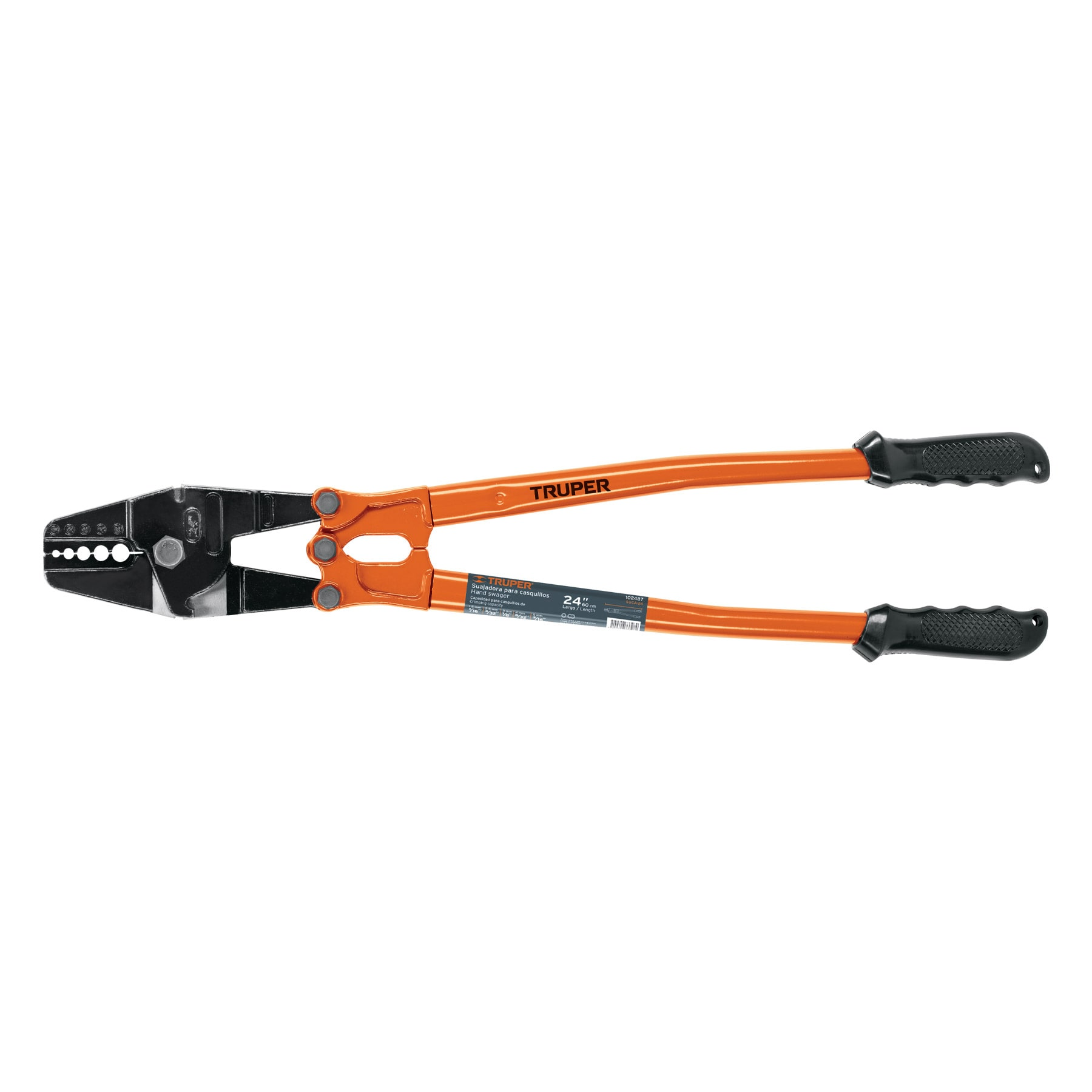 Suajadora 24' para casquillos con cortador de cable, Truper