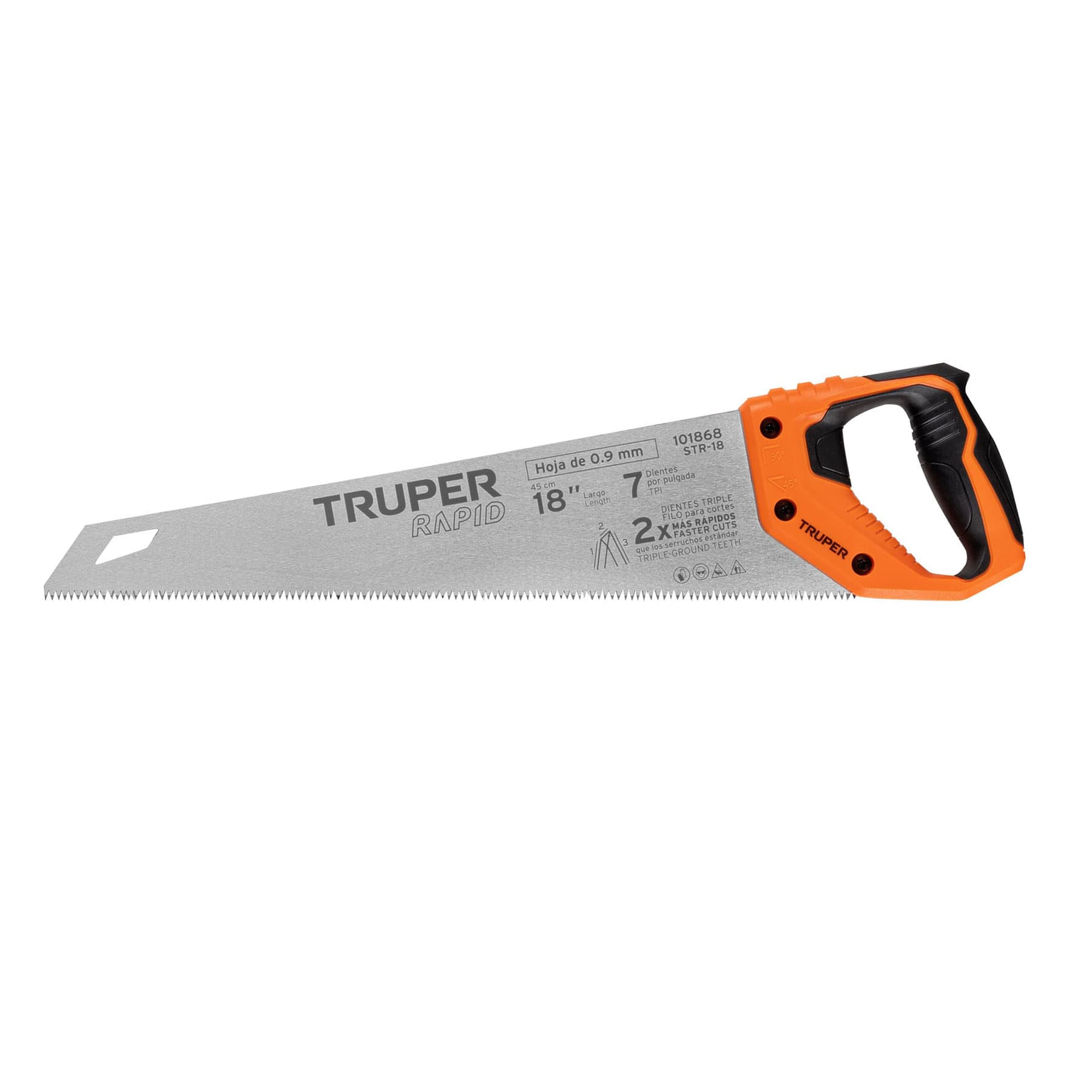 Serrucho Rapid 18', mango Comfort grip