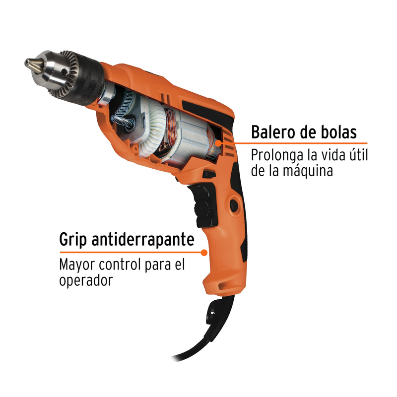 Rotomartillo profesional 600 W, 1/2'