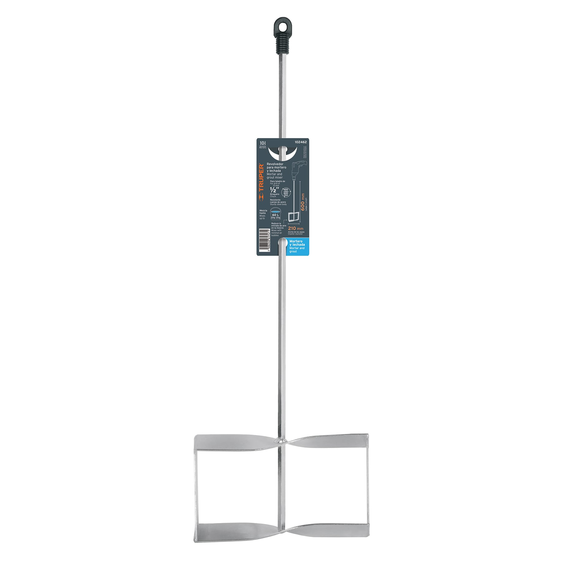 Revolvedor para mortero delgado, 210 mm diámetro, Truper