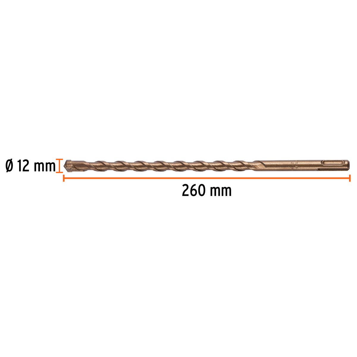 Broca SDS Plus 12x260 mm
