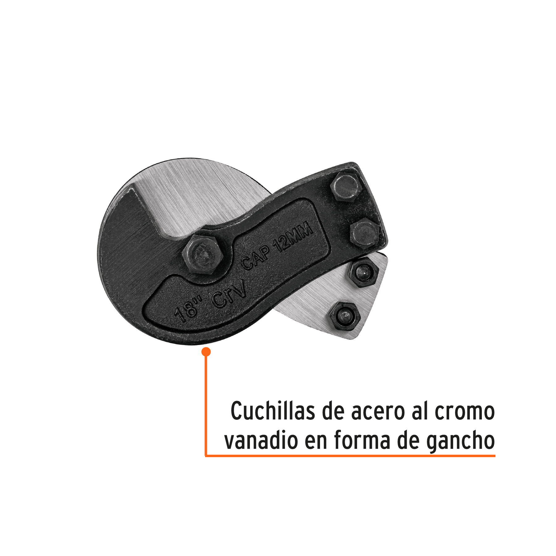 Cabeza de repuesto para cortador de cable COC-18