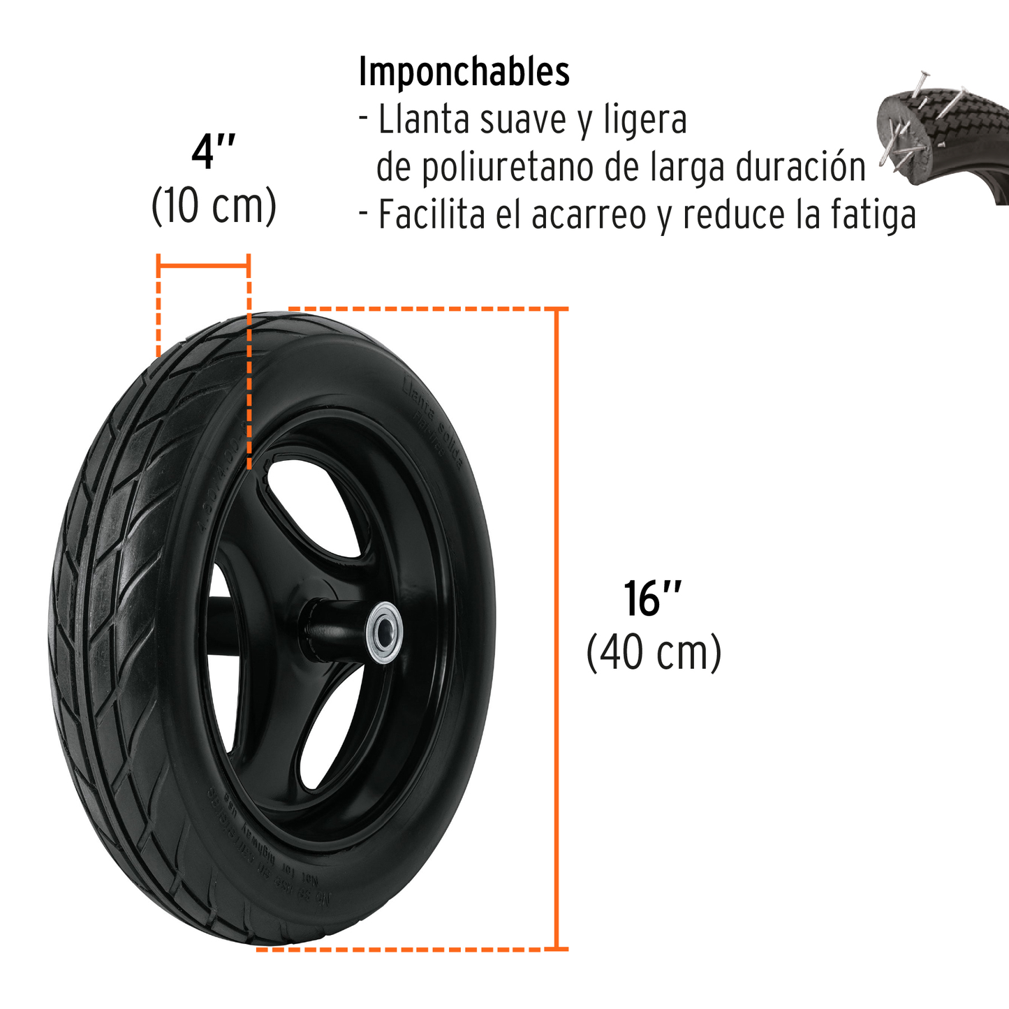 Carretilla 6 ft3,súper reforzada,Expert