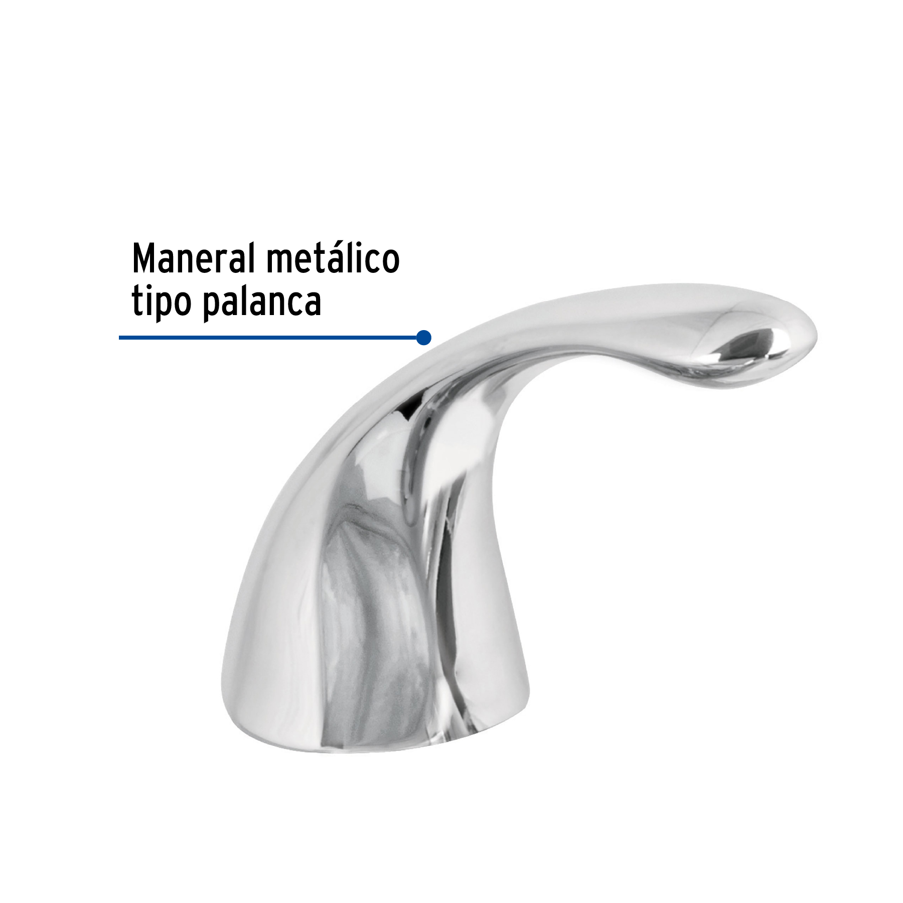 Maneral palanca para monomando lavabo AEM-45, cromo, AERO