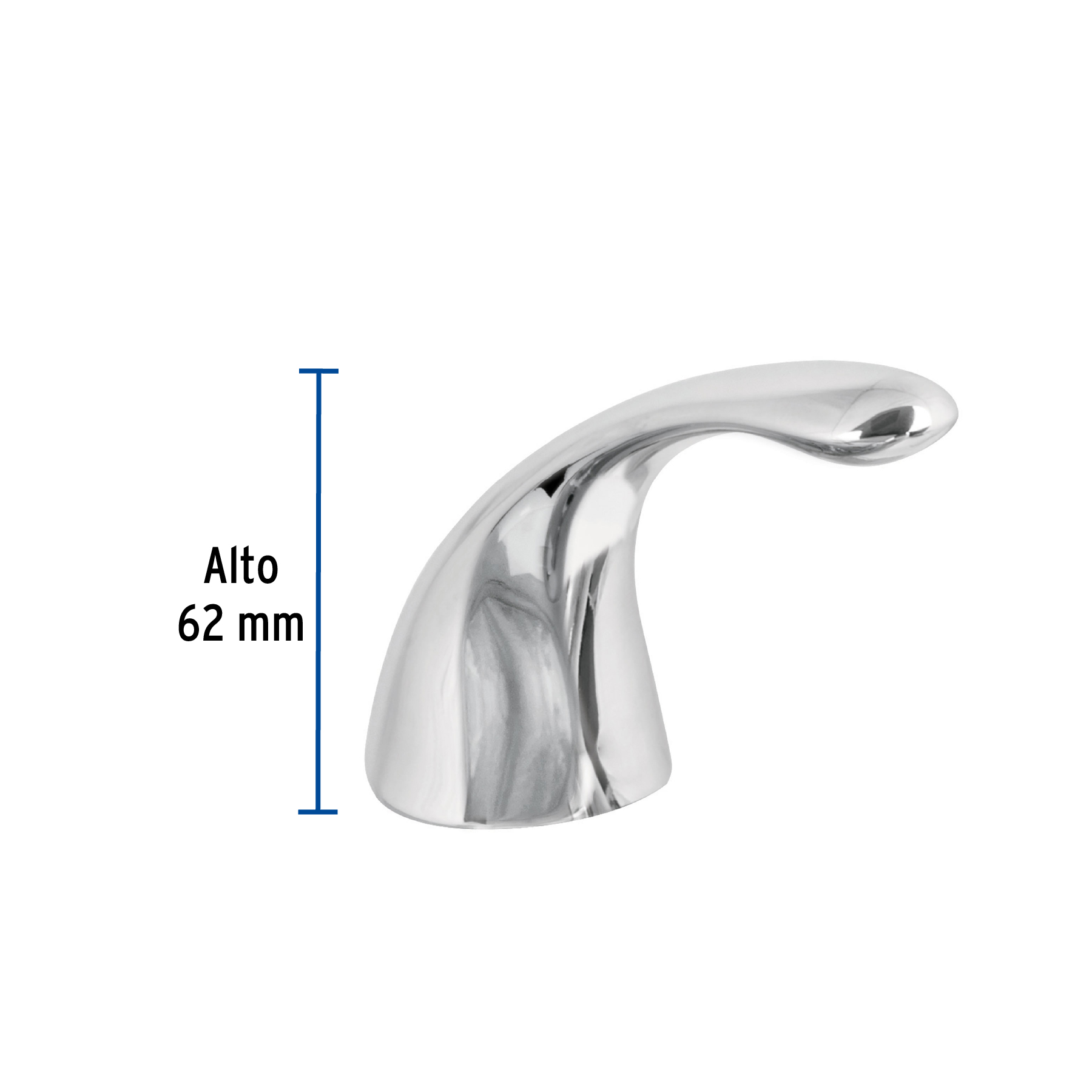 Maneral palanca para monomando lavabo AEM-45, cromo, AERO