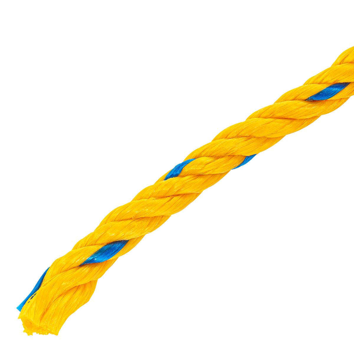 Cuerda torcida de polipropileno, amarilla, 10mm, 22m SUSTITUTO 40186