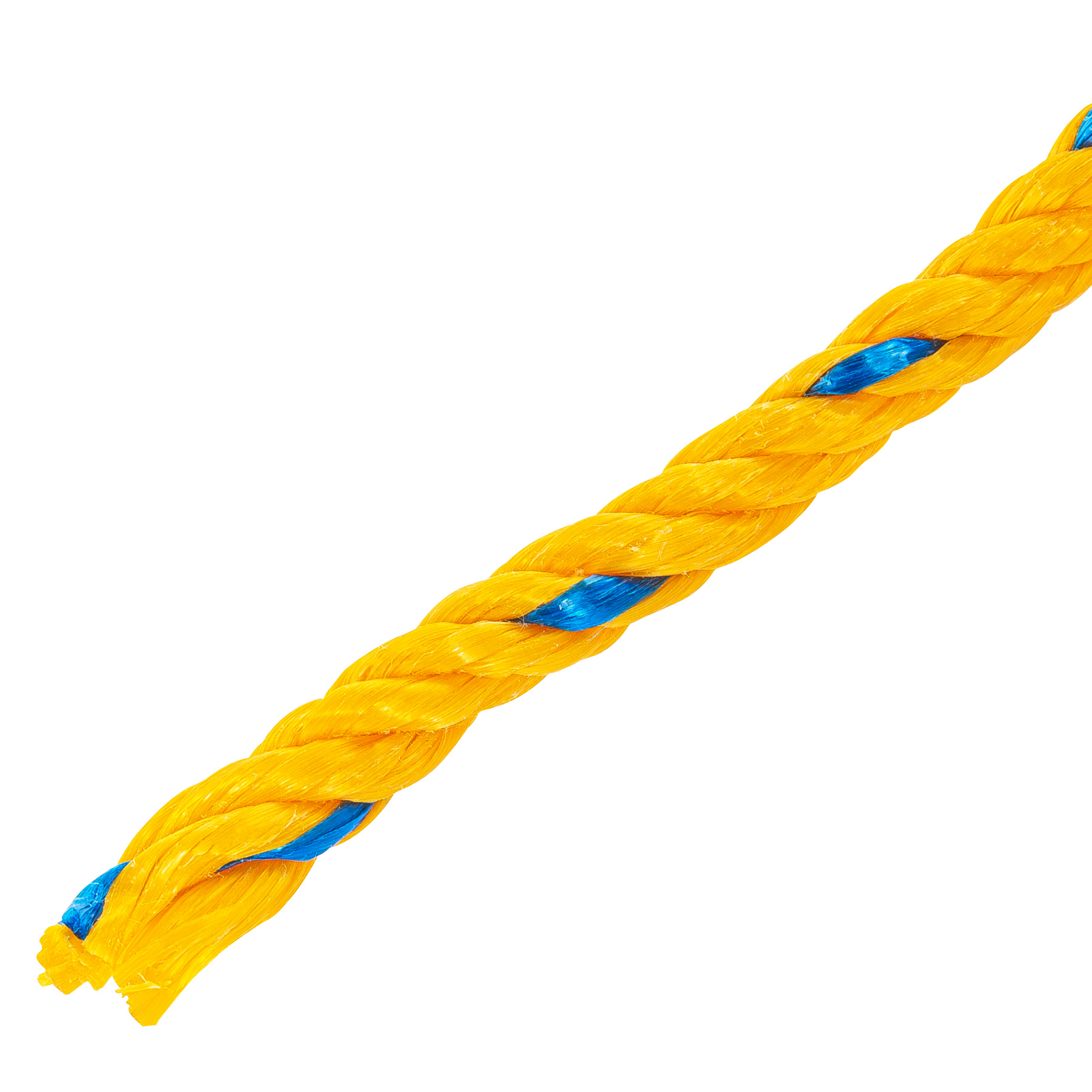 Cuerda torcida de polipropileno, amarilla, 8mm, 32m SUSTITUTO 40185