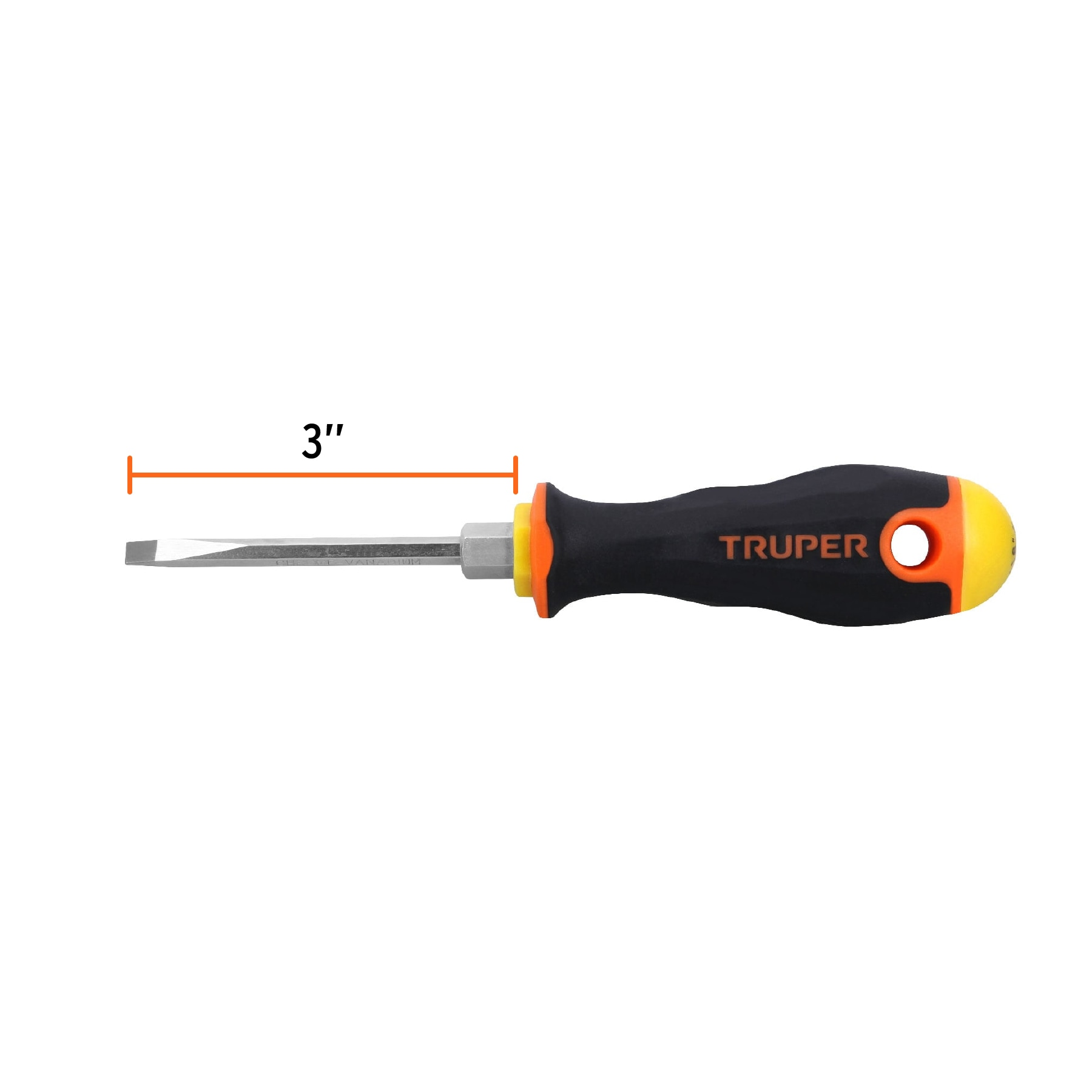 DESARMADOR DE CABINET MANGO COMFORT GRIP 3/16"X3"