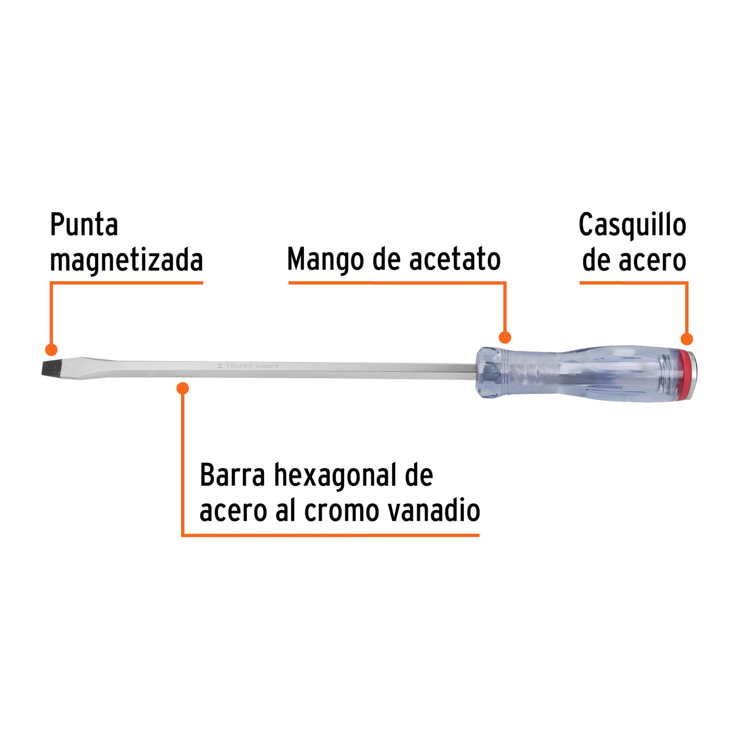 DESARMADOR DE GOLPE 3/8"X10 BARRA HEXAGONAL