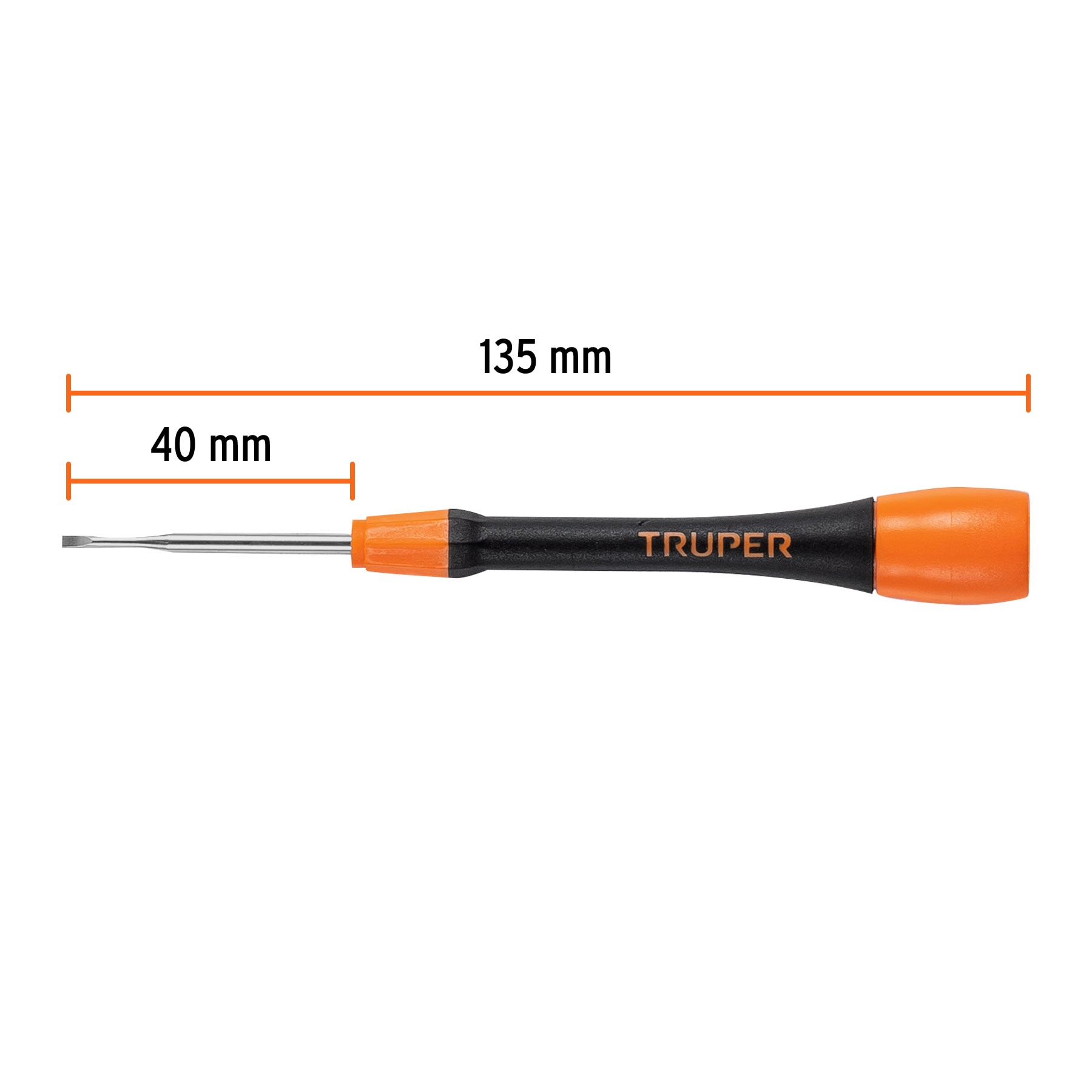 Desarmador de precisión plano de 1.8 mm