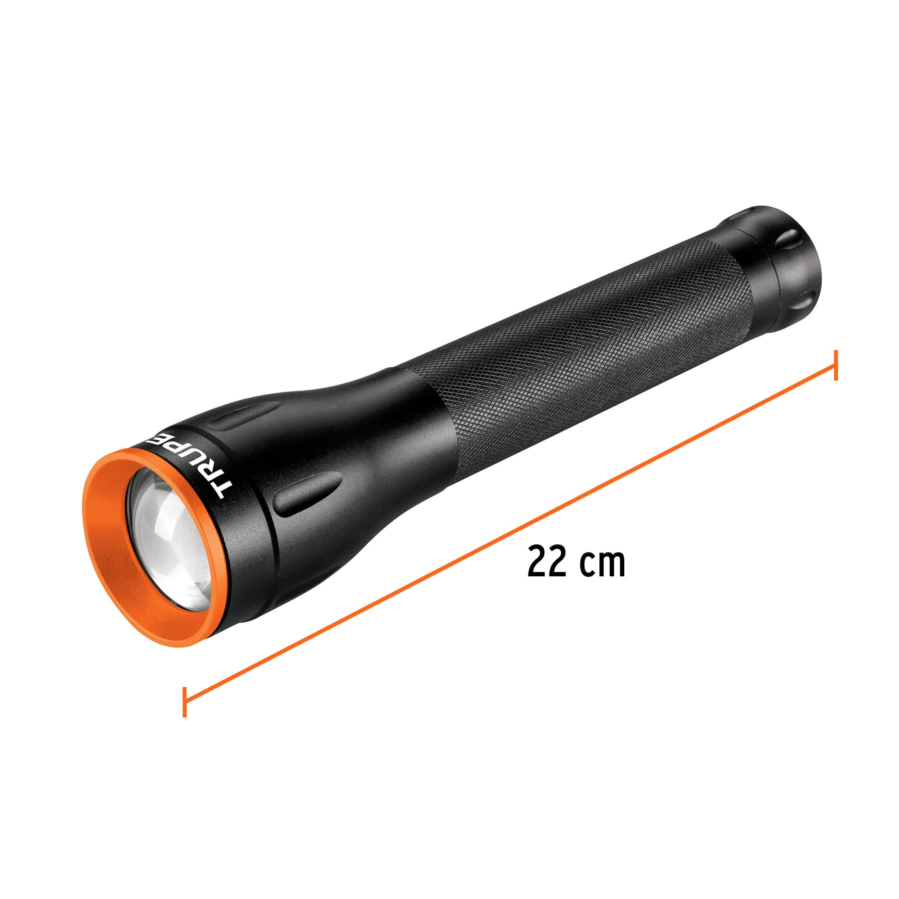Linterna LED recargable de aluminio, 650 lúmenes