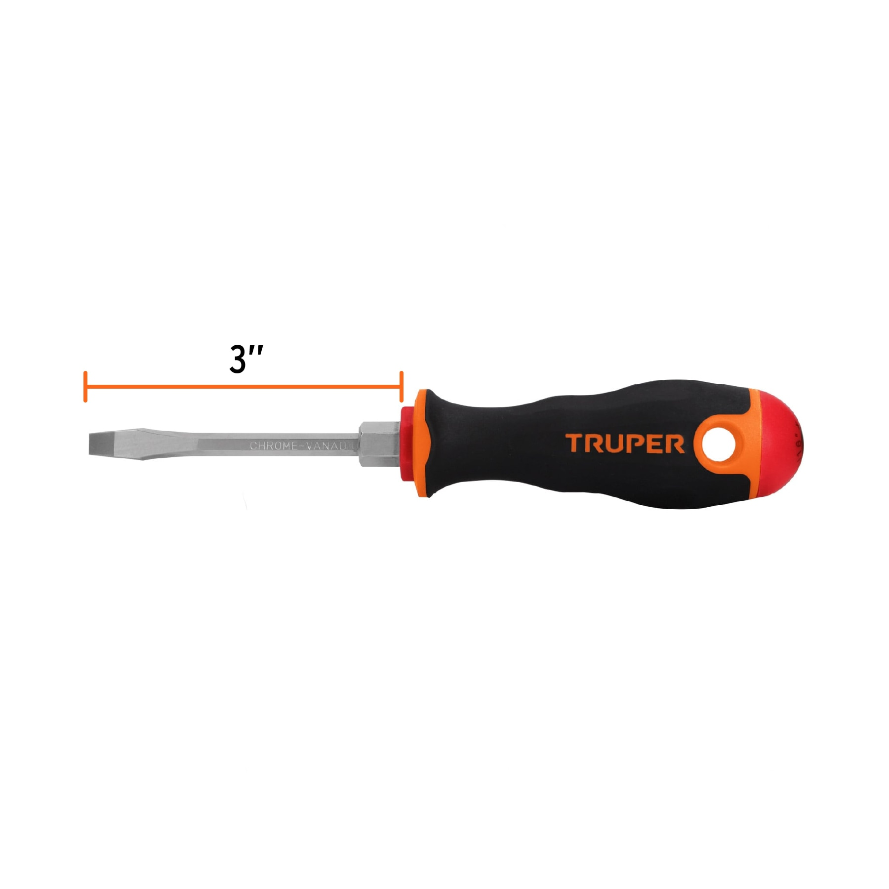 DESARMADOR MANGO COMFORT GRIP 3/16"X3"