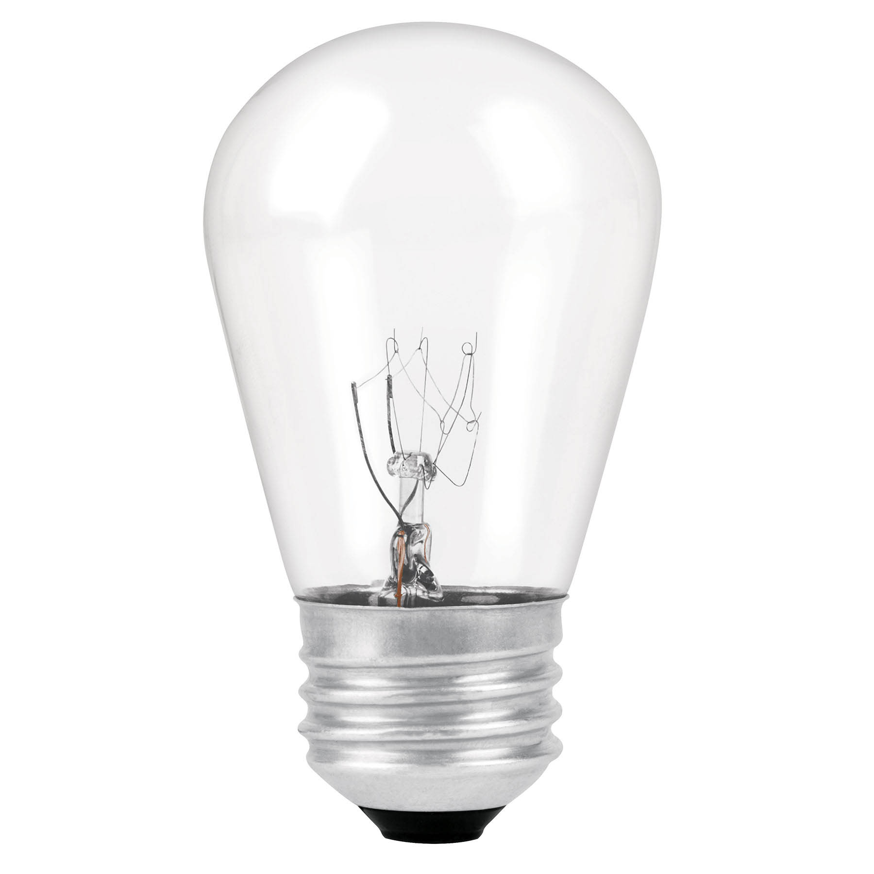 Lámpara incandescente S14 de 11 W, 2200 K, E26/E27