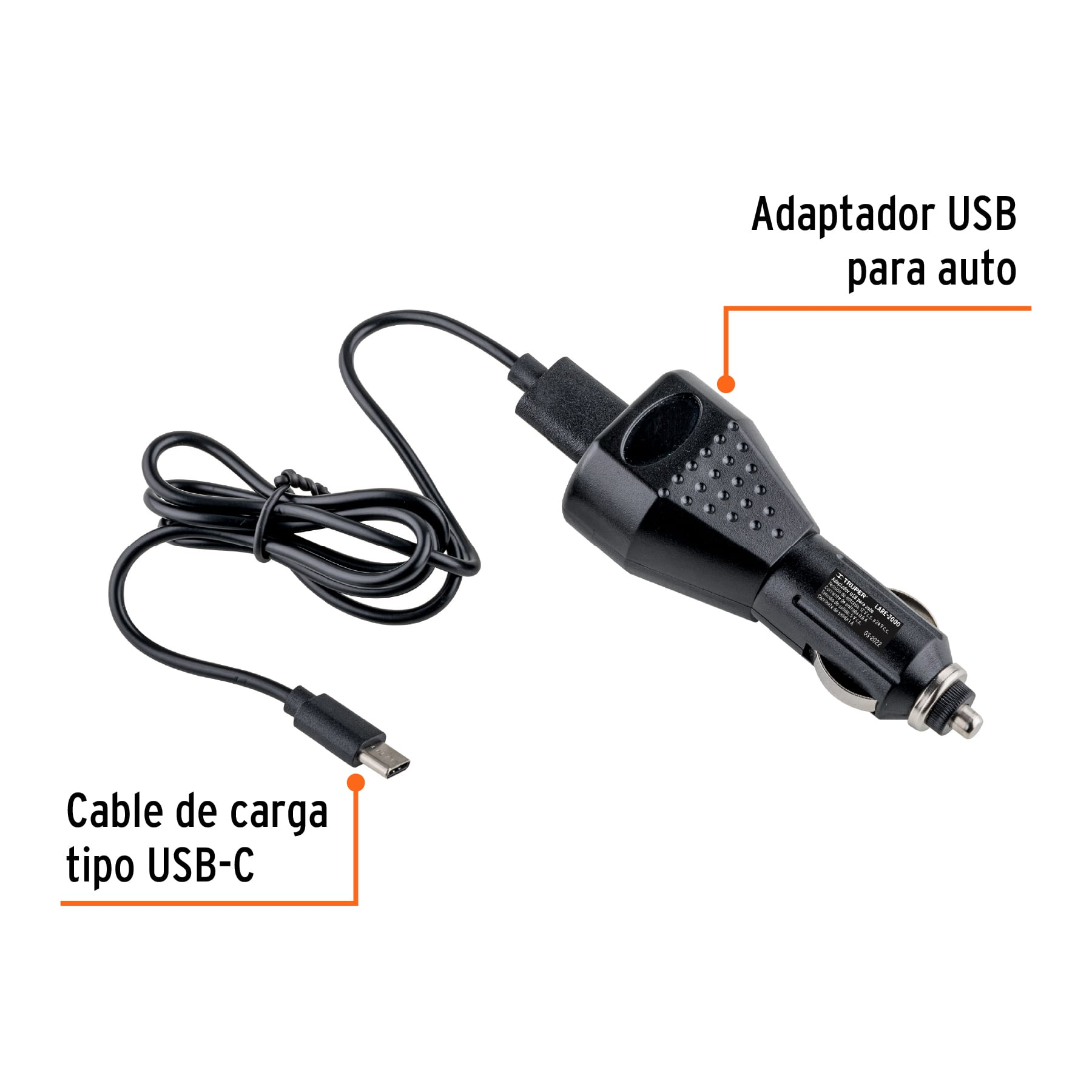 Lámpara de LED 2000 lm recargable alta potencia, Truper