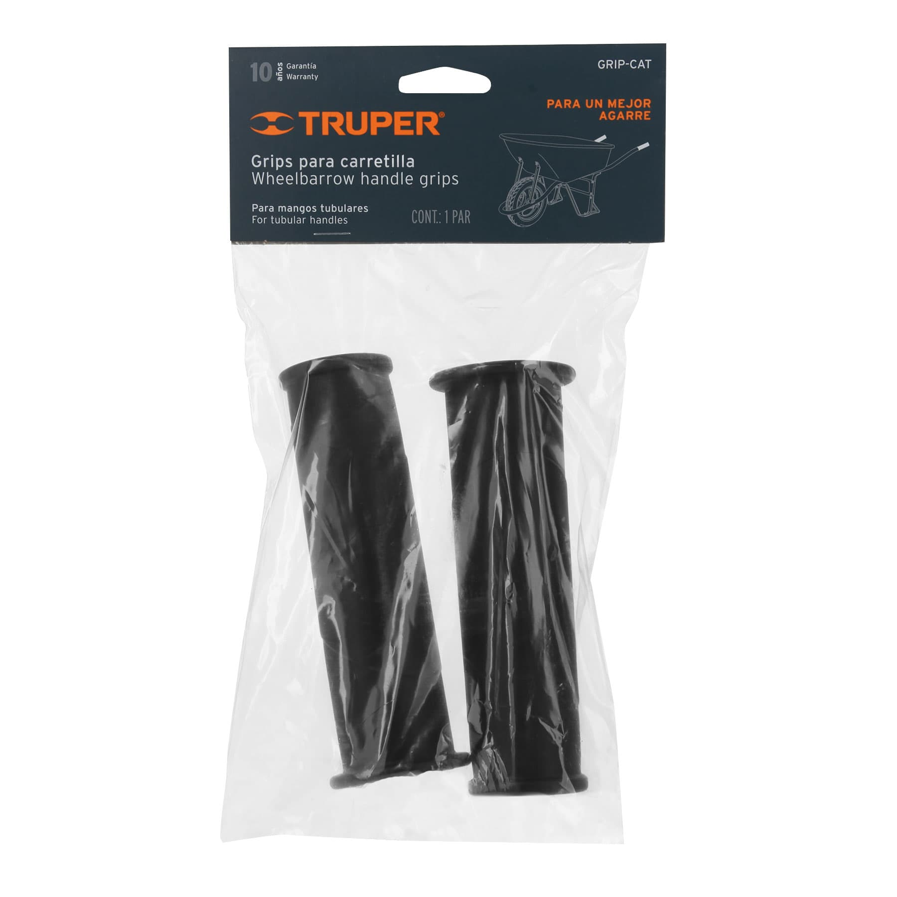 Juego de 2 puños para carretillas con bastidor tubular