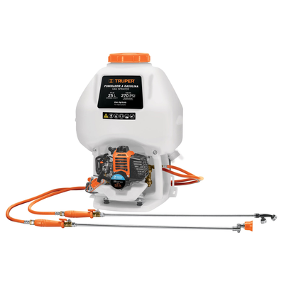 Fumigador de 25 L con motor a gasolina de 2 tiempos, TRUPER