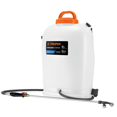 Fumigador de mochila 18L, con batería ion litio 12 V, TRUPER