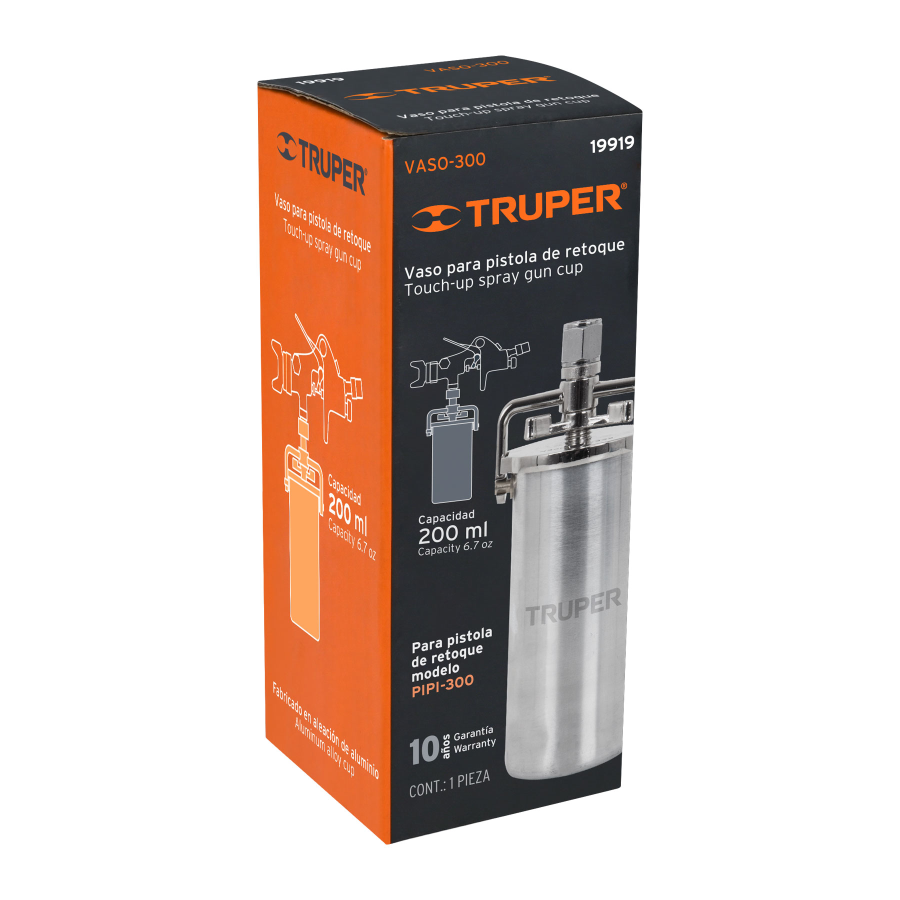 Vaso aluminio de repuesto para PIPI-300