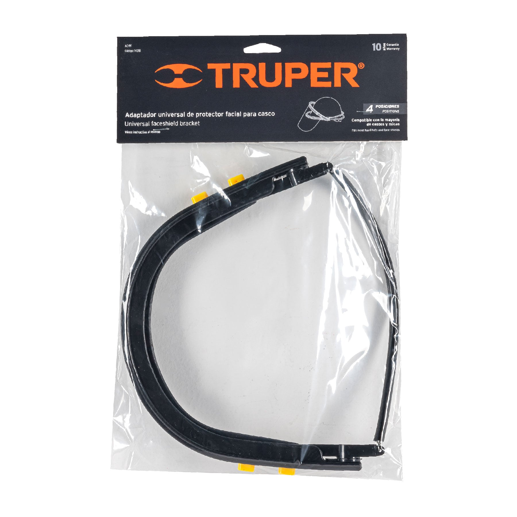 Adaptador de protector facial para casco