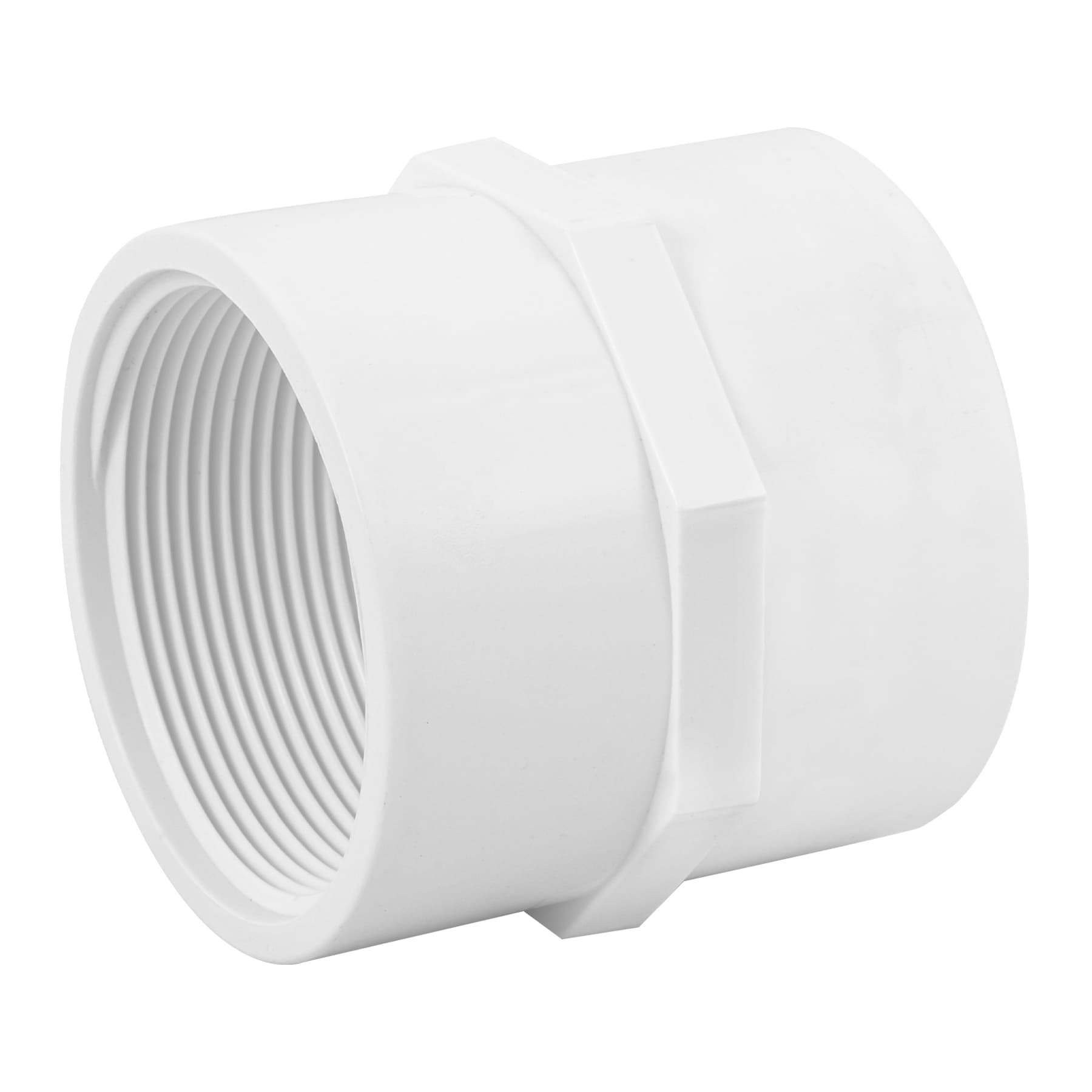 Adaptador hembra de PVC, 2"