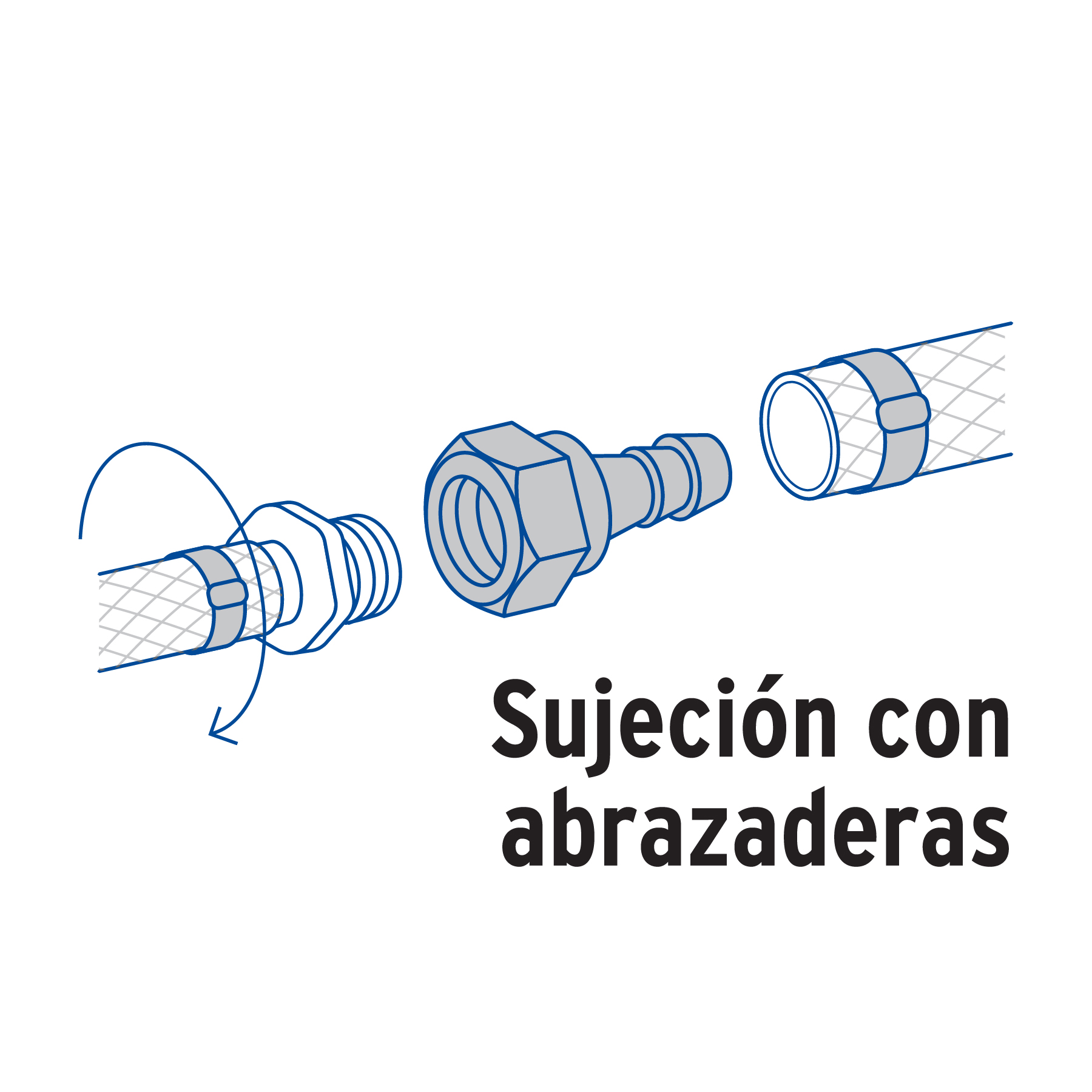 Adaptador inserción rosca interior, 1x1"